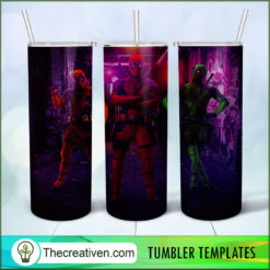 Deadpool 20oz Tumbler Wrap – Digital Download