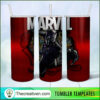 Black Panther Marvel 20oz Tumbler Wrap – Digital Download