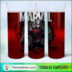 Ant-Man Marvel 20oz Tumbler Wrap – Digital Download