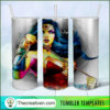 Wonder Woman Art 20oz Tumbler Wrap – Digital Download 5 summer202046 copy