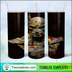 Batman Art 20oz Tumbler Wrap – Digital Download