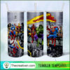 Funny Poster Of Characters 20oz Tumbler Wrap – Digital Download 4 summer202039 copy