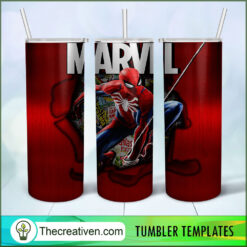 Spiderman Marvel 20oz Tumbler Wrap – Digital Download