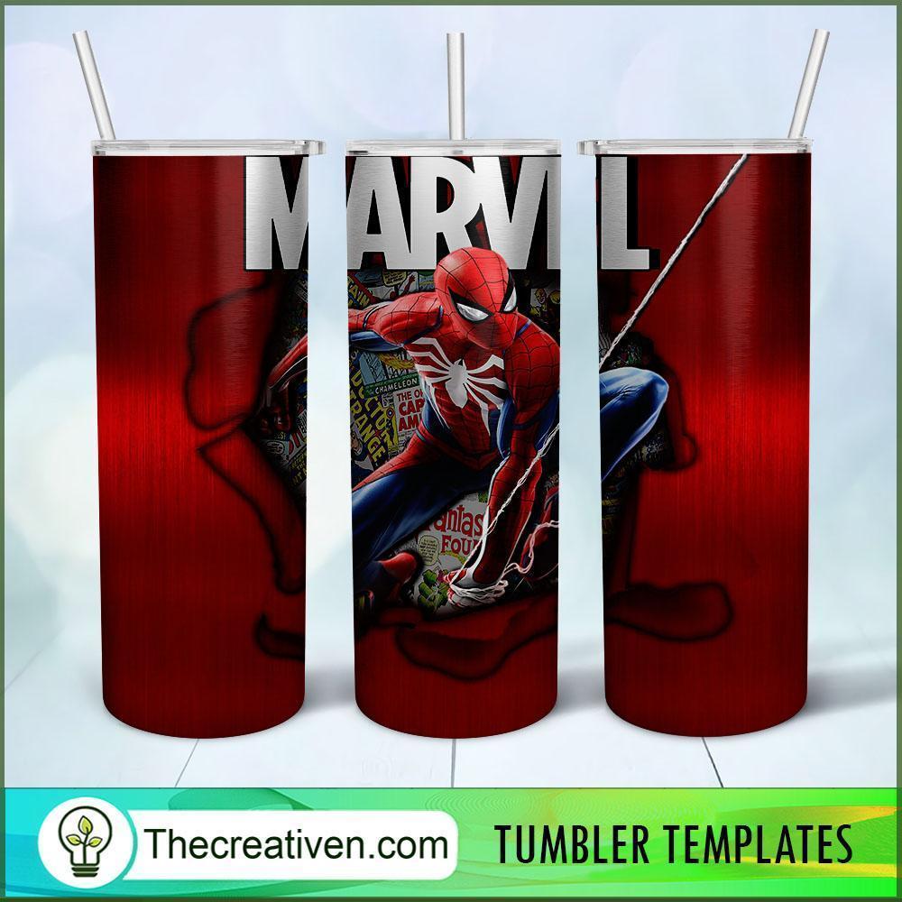 Spiderman Marvel 20oz Tumbler Wrap – Digital Download 1 Spiderman Marvel 20oz Tumbler Wrap – Digital Download