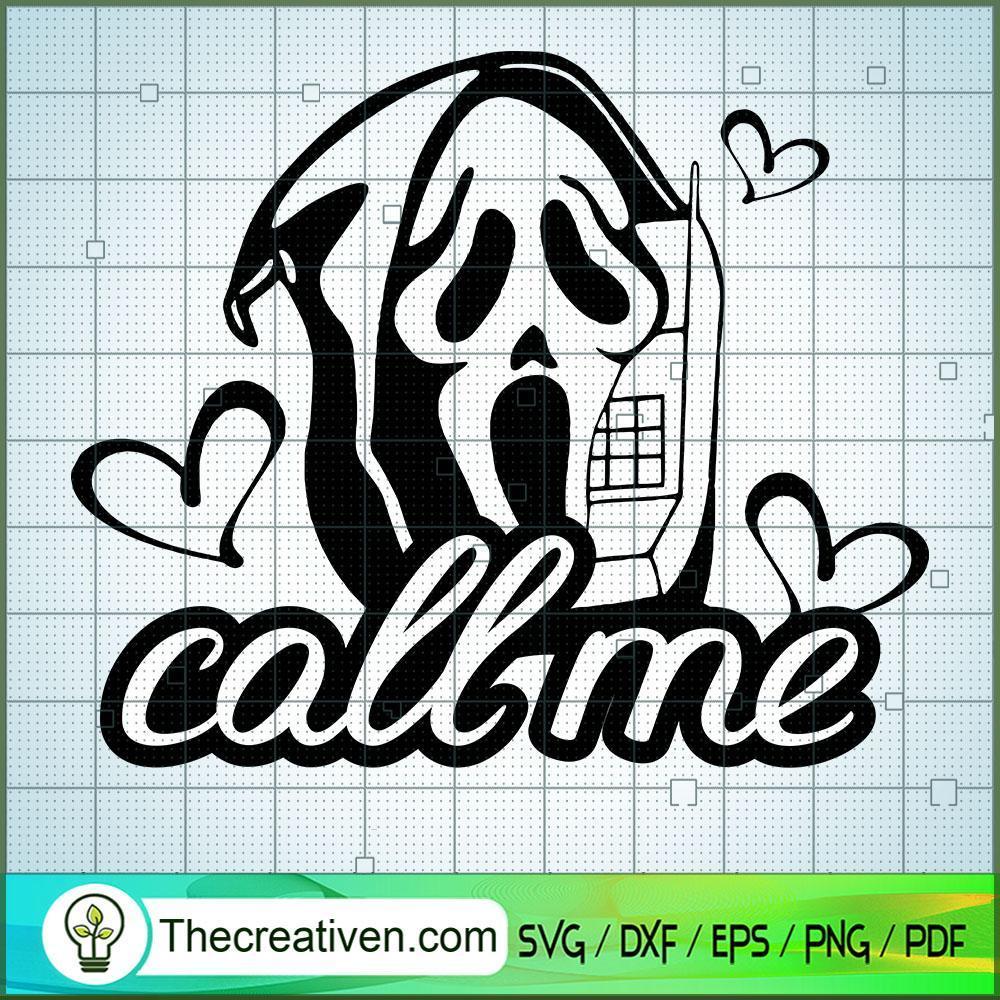 Call Me Halloween SVG, Halloween SVG, Horror SVG 1 Call Me Halloween SVG, Halloween SVG, Horror SVG