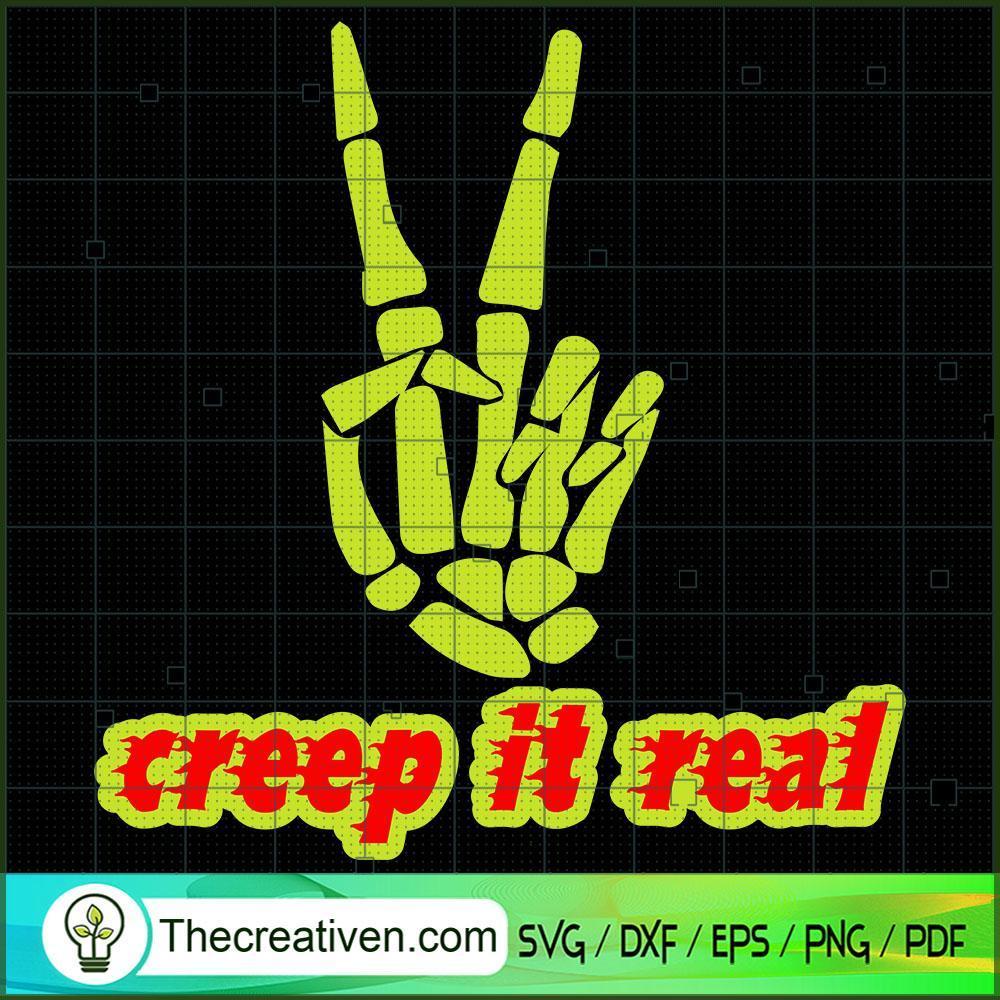 Creep It Real SVG, Halloween SVG, Horror SVG 1 Creep It Real SVG, Halloween SVG, Horror SVG