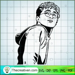 Ron Weasley SVG, Hogwarts SVG, Harry Potter SVG