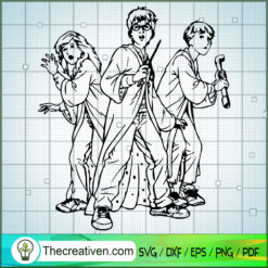 Harry Potter SVG Cut File for Cricut & Silhouette