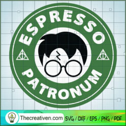 Espresso Patronum SVG Cut File for Cricut & Silhouette Design 34067