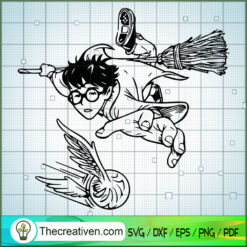 Harry Potter Fly SVG, Hogwarts SVG, Harry Potter SVG