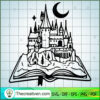 Hogwarts In The Book SVG, Hogwarts SVG, Harry Potter SVG 2 61 copy 5