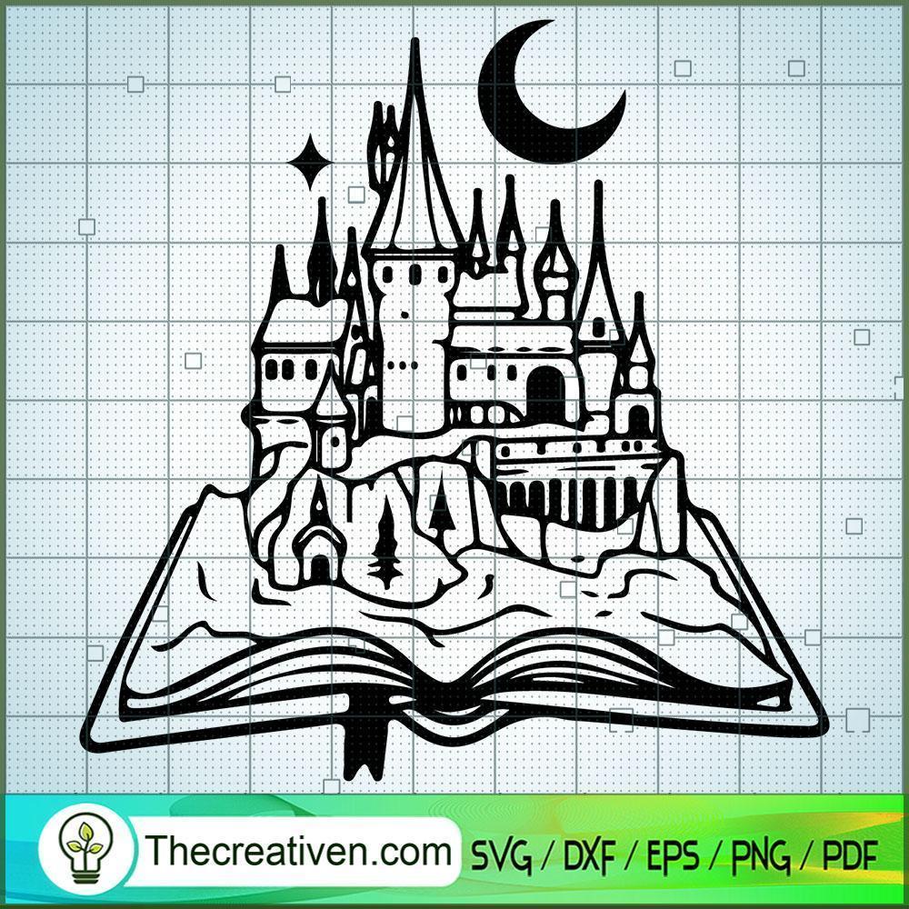 Hogwarts In The Book SVG, Hogwarts SVG, Harry Potter SVG 1 Hogwarts In The Book SVG, Hogwarts SVG, Harry Potter SVG