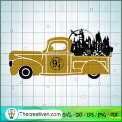 Hogwarts Truck SVG, Hogwarts SVG, Harry Potter SVG