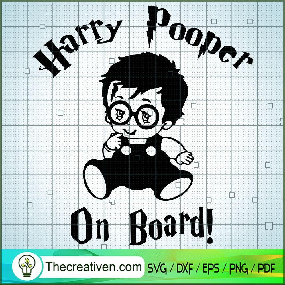 Harry Pooper On Board SVG, Hogwarts SVG, Harry Potter SVG 1 Harry Pooper On Board SVG, Hogwarts SVG, Harry Potter SVG