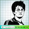 Beautiful Face Harry Potter SVG, Hogwarts SVG, Harry Potter SVG
