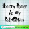 Harry Potter Is My Patronus SVG, Hogwarts SVG, Harry Potter SVG