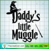 Daddy's Little Muggle SVG, Hogwarts SVG, Harry Potter SVG 3 41 copy 7