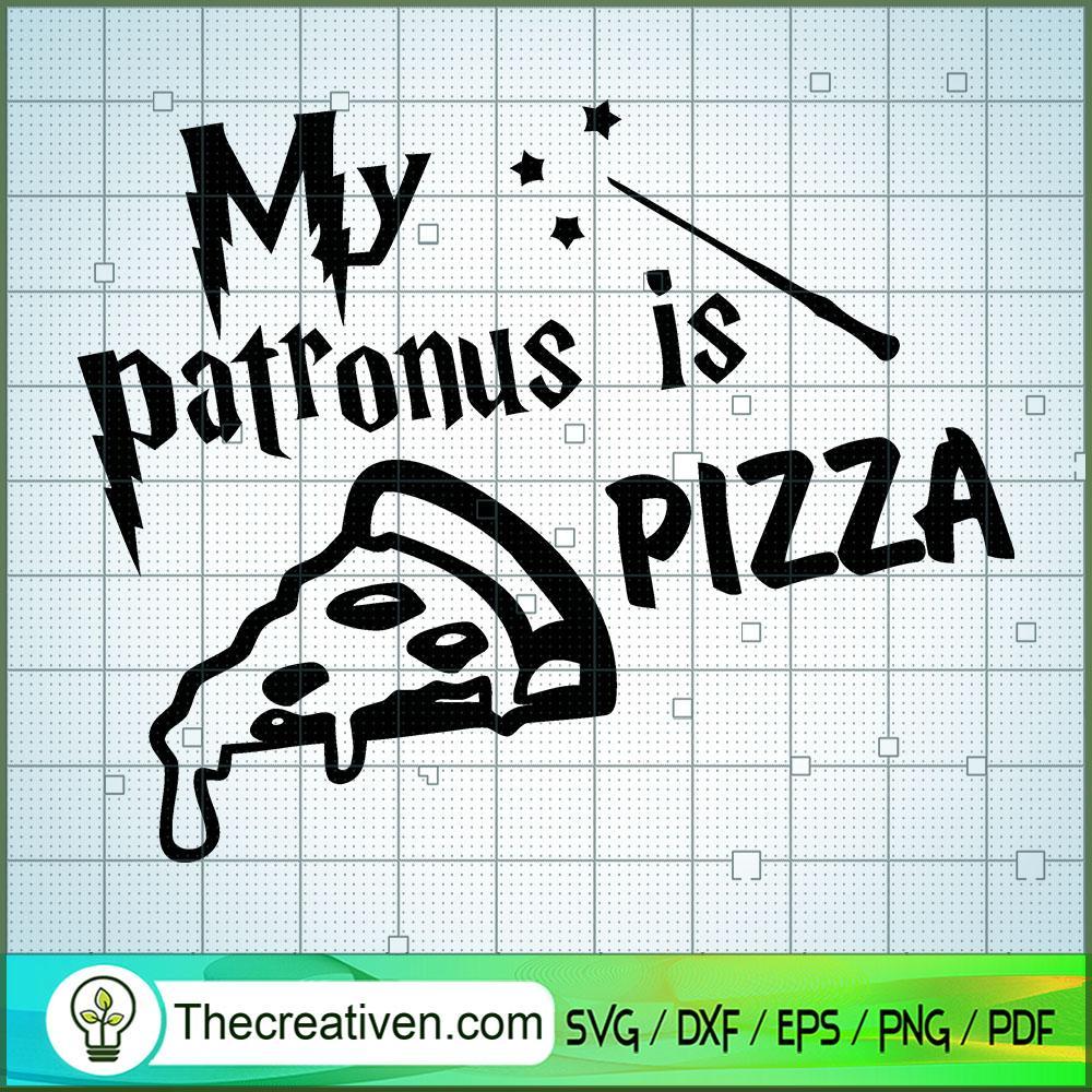 My Patronus Is Pizza SVG, Hogwarts SVG, Harry Potter SVG 1 My Patronus Is Pizza SVG, Hogwarts SVG, Harry Potter SVG