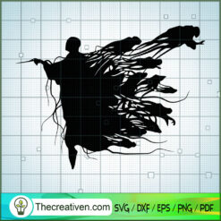Black Shadow Voldemort SVG, Hogwarts SVG, Harry Potter SVG