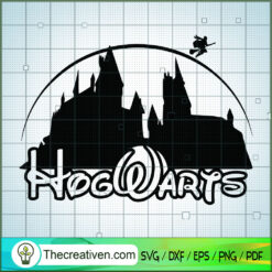 Disney Hogwarts SVG, Hogwarts SVG, Harry Potter SVG