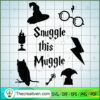 Snuggle This Muggle SVG, Hogwarts SVG, Harry Potter SVG 3 11 copy 20