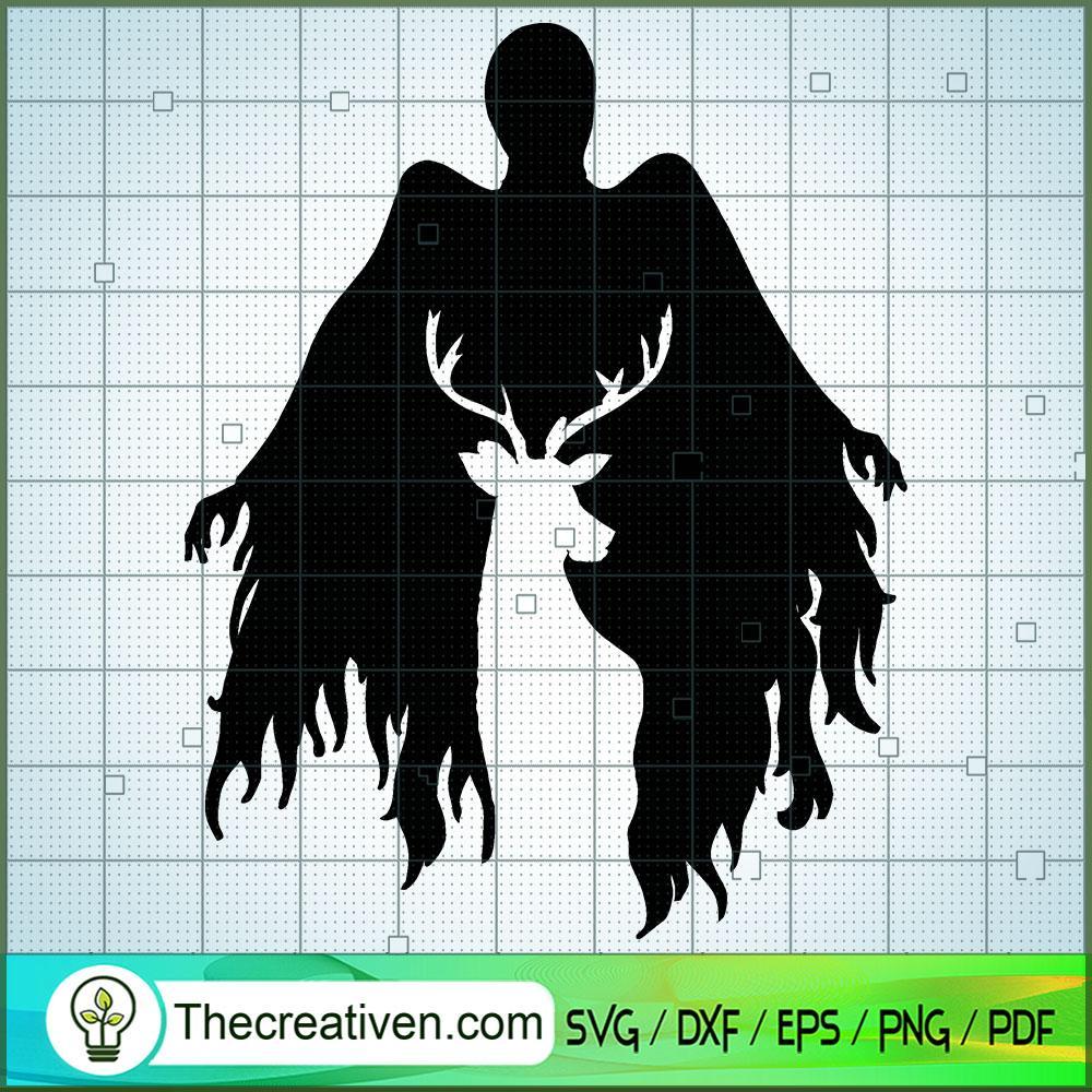 Deer Black Shadow SVG, Hogwarts SVG, Harry Potter SVG 1 Deer Black Shadow SVG, Hogwarts SVG, Harry Potter SVG