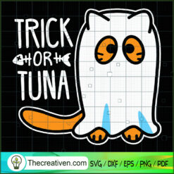 Trick or Tuna SVG Cut File for Cricut & Silhouette