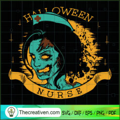Halloween Nurse SVG Cut File for Cricut & Silhouette