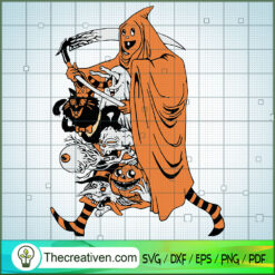Death and His Son SVG Cut File for Cricut & Silhouette