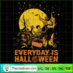 Everyday is Halloween SVG Cut File for Cricut & Silhouette
