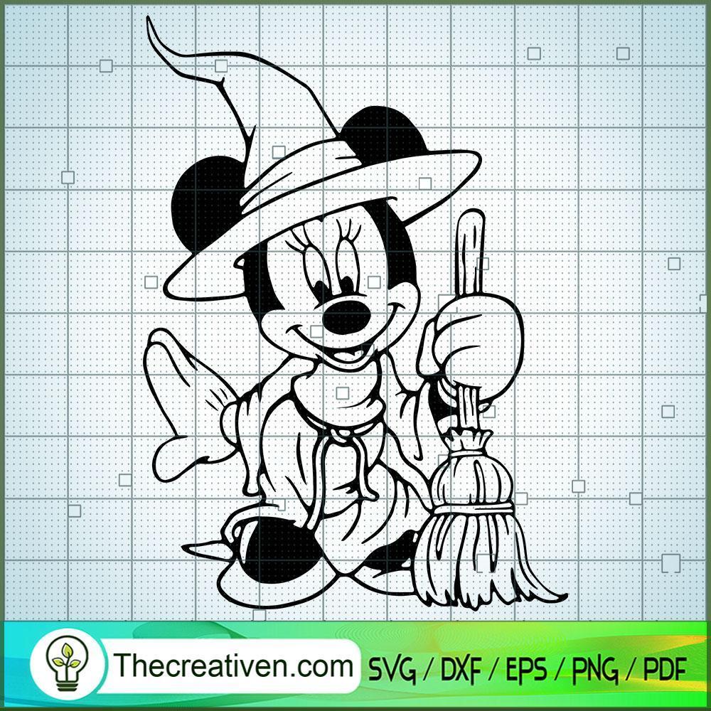 Minnie Witch SVG, Horror SVG, Halloween SVG, Halloween Scary SVG 1 68 copy 4