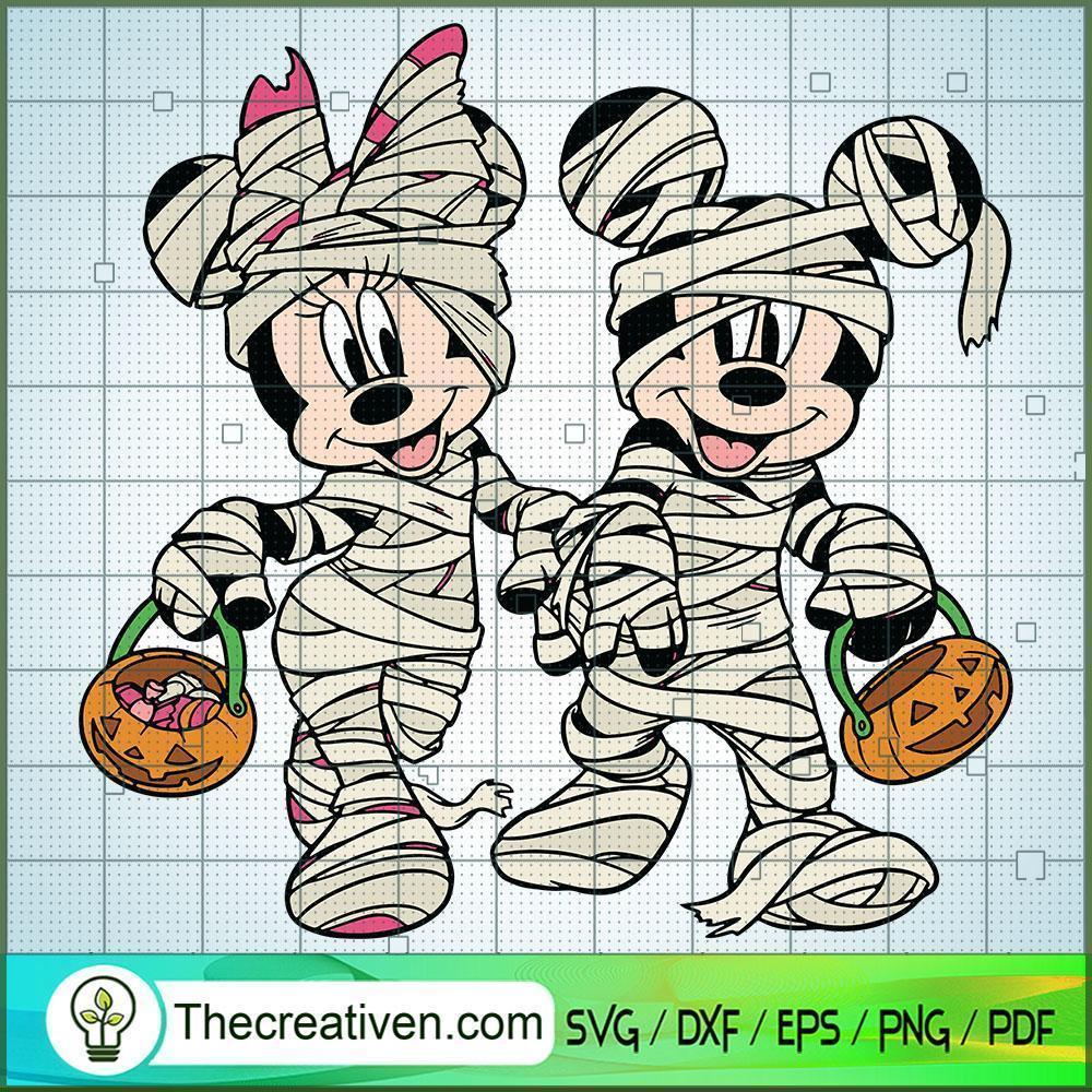 Mummy Couple SVG Cut File for Cricut & Silhouette 1 Mummy Couple SVG Cut File for Cricut & Silhouette