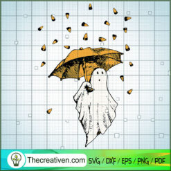 Rainy Halloween SVG Cut File for Cricut & Silhouette