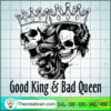Good King & Bad Queen SVG, Horror SVG, Halloween SVG, Halloween Scary SVG 2 62 copy 4