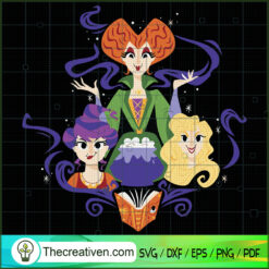 We Are Friendly Witch SVG Cut File for Cricut & Silhouette