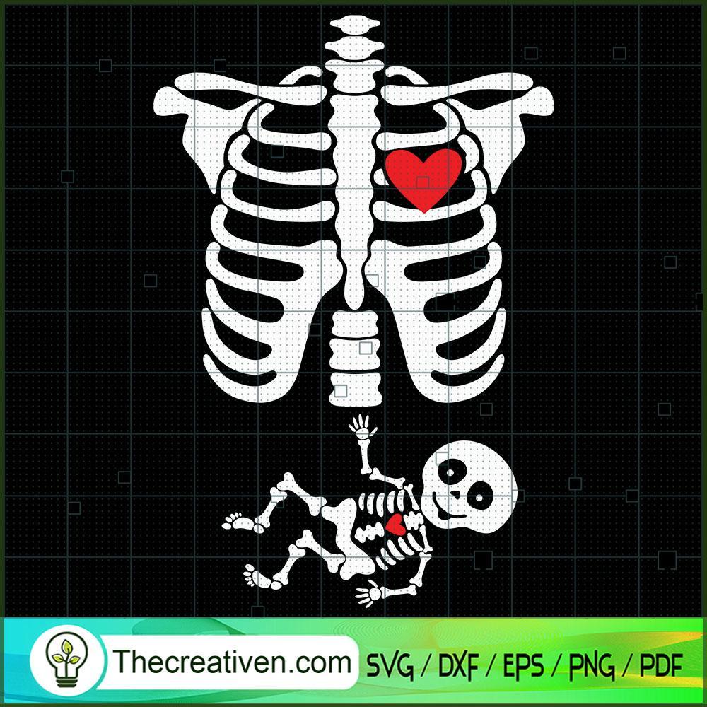 Skeleton Heart Inside SVG, Horror SVG, Halloween SVG, Halloween Scary SVG 1 86 copy 4