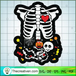 Baby Skeleton SVG Cut File for Cricut & Silhouette