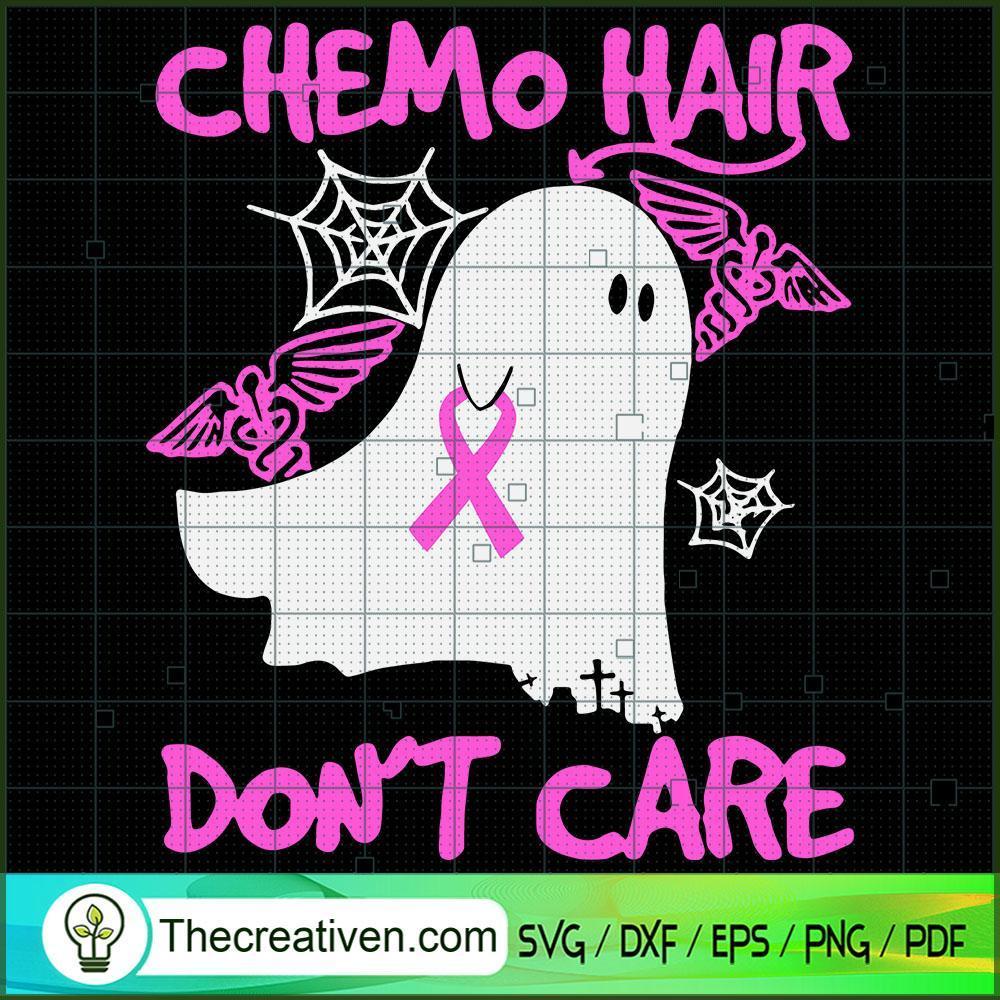 Chemo Hair Don't Care SVG Cut File for Cricut & Silhouette 1 Chemo Hair Don't Care SVG Cut File for Cricut & Silhouette
