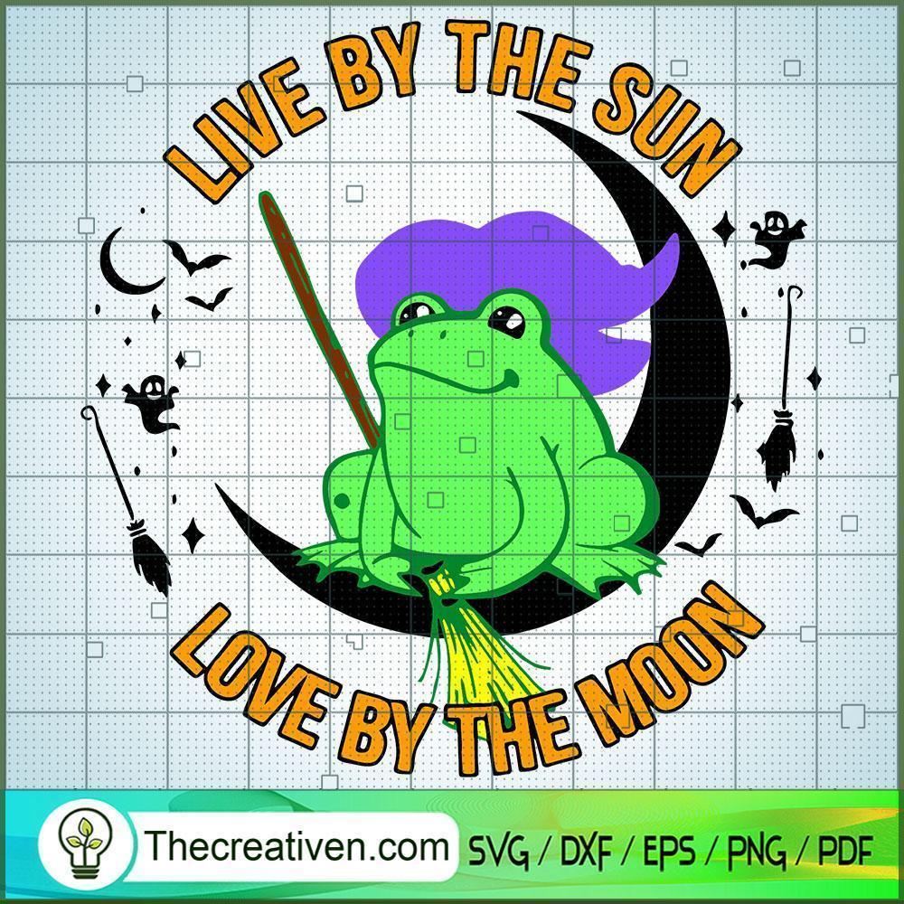 Live by the Sun Love by the Moon SVG Cut File for Cricut & Silhouette 1 Live by the Sun Love by the Moon SVG Cut File for Cricut & Silhouette