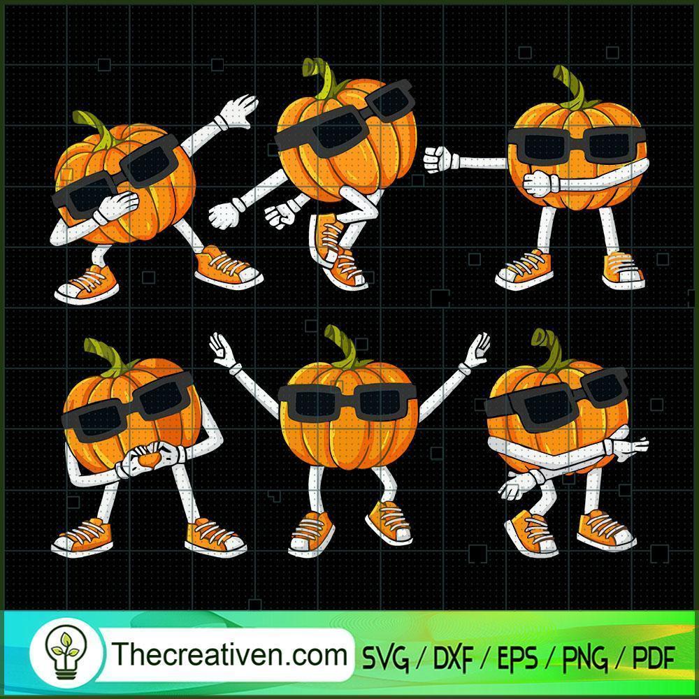Dancing Halloween Pumpkin SVG Cut File for Cricut & Silhouette 1 Dancing Halloween Pumpkin SVG Cut File for Cricut & Silhouette