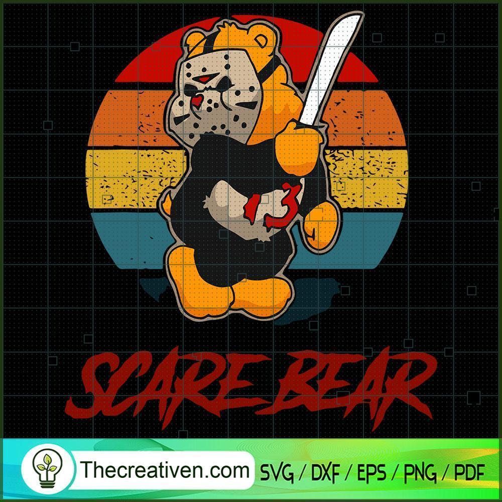 Scare Bear SVG, Horror SVG, Halloween SVG, Halloween Scary SVG 1 113 copy 4