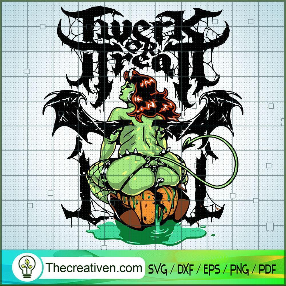 Trick or Treat Monster SVG Cut File for Cricut & Silhouette 1 Trick or Treat Monster SVG Cut File for Cricut & Silhouette