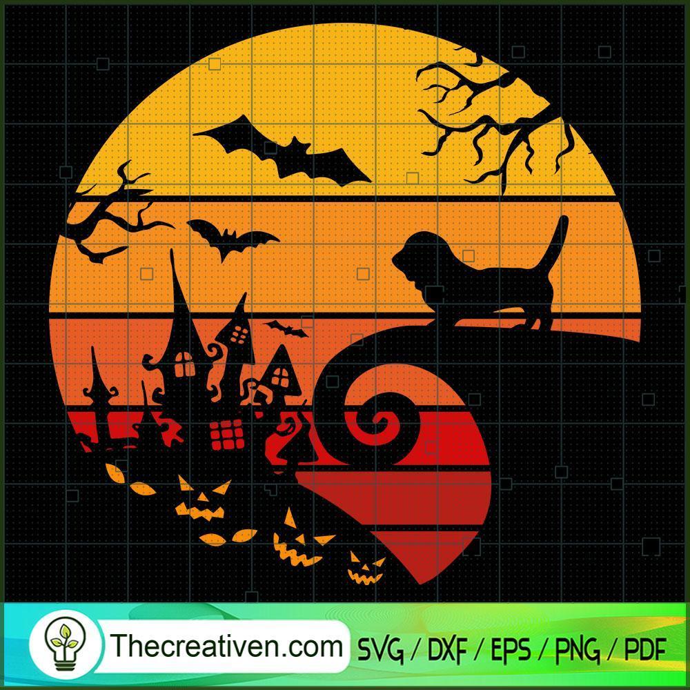 Halloween Dog and Moon Costume SVG Cut File for Cricut & Silhouette 1 Halloween Dog and Moon Costume SVG Cut File for Cricut & Silhouette