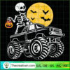 Halloween Skeleton Riding Monster Truc SVG Cut File fo Design 33588 3 125 copy 3