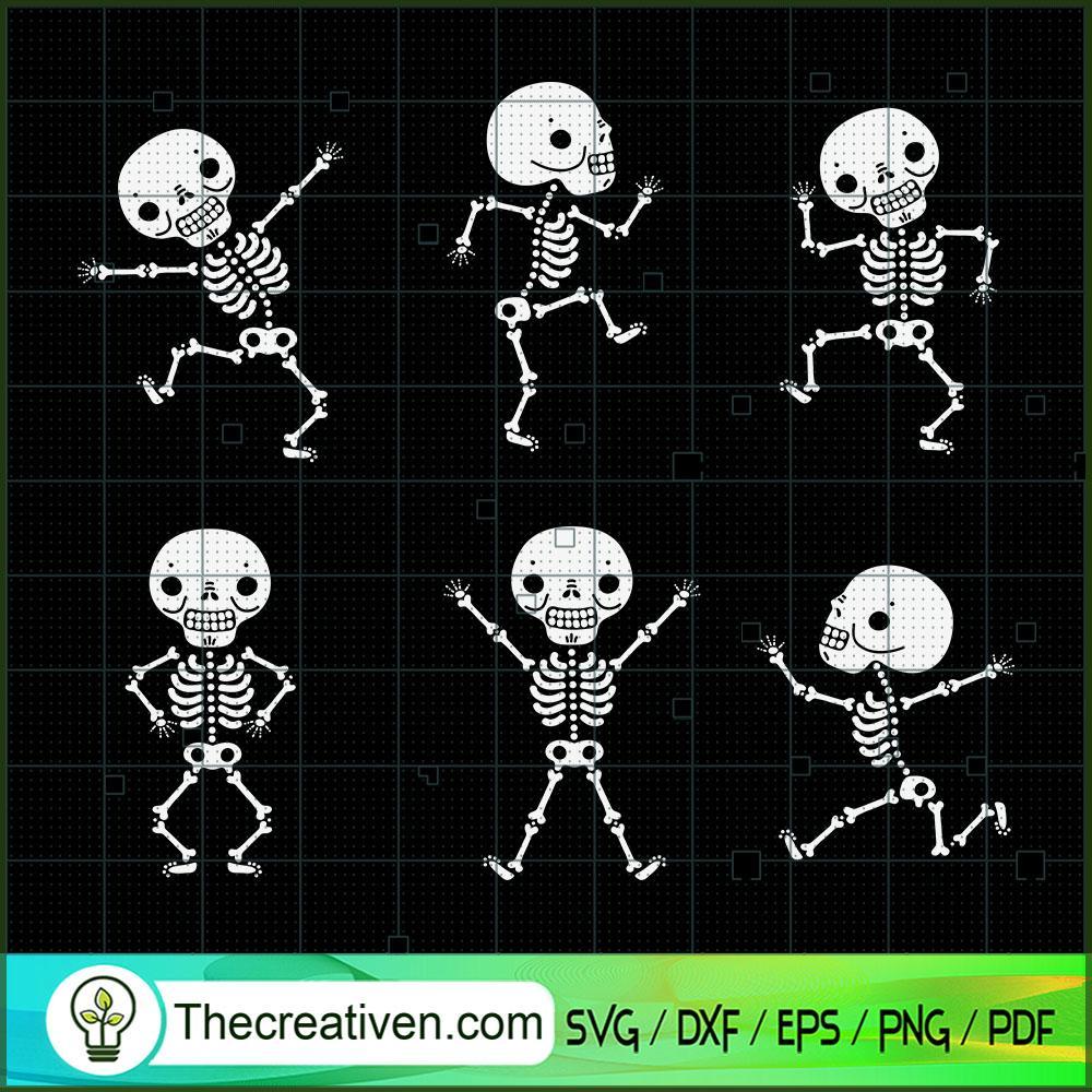 Dancing Skeletons Funny Halloween SVG Cut File for Cri Design 33587 1 Dancing Skeletons Funny Halloween SVG Cut File for Cri Design 33587