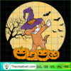 Dabbing Dog Halloween Dab Pet Hat Witch SVG, Horror SVG, Halloween SVG, Halloween Scary SVG 2 120 copy 4