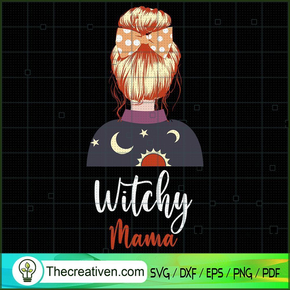 Witchy Mama Halloween Skull SVG Cut File for Cricut 1 Witchy Mama Halloween Skull SVG Cut File for Cricut