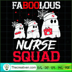 Faboolous Nurse Squad SVG Cut File for Cricut & Silhou Design 33561