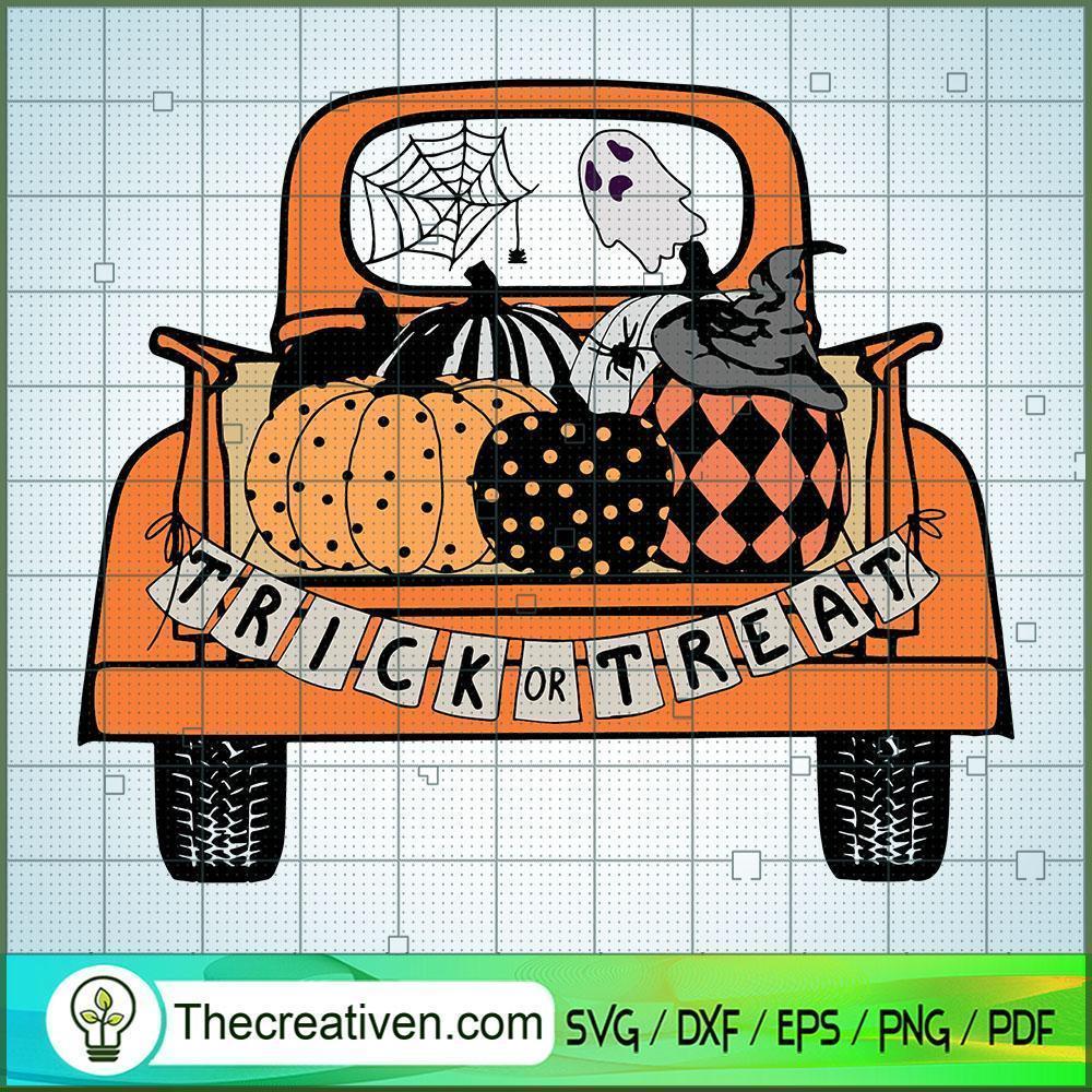 Trick or Treat SVG Cut File for Cricut & Silhouette Design 33539 1 Trick or Treat SVG Cut File for Cricut & Silhouette Design 33539