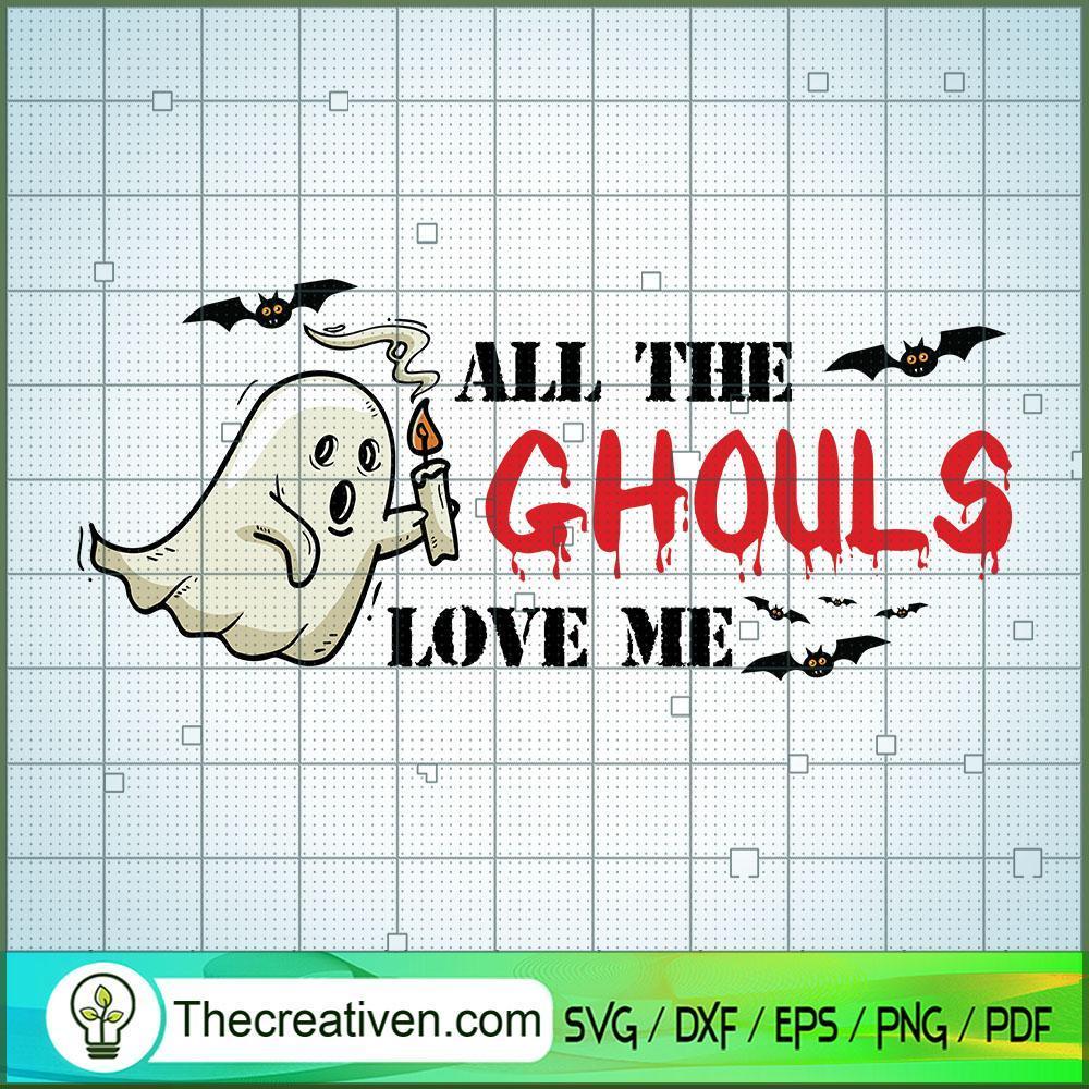 All the Ghouls Love Me SVG Cut File for Cricut & Silho Design 33514 1 All the Ghouls Love Me SVG Cut File for Cricut & Silho Design 33514